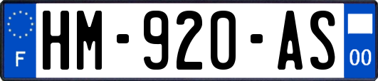 HM-920-AS
