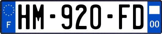 HM-920-FD