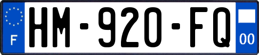 HM-920-FQ