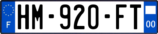 HM-920-FT