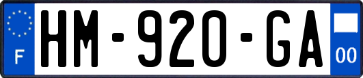 HM-920-GA