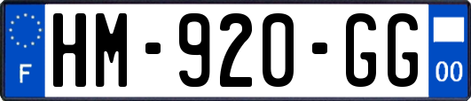 HM-920-GG