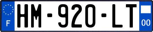 HM-920-LT