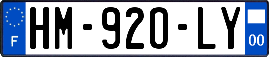 HM-920-LY