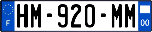 HM-920-MM