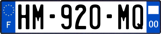 HM-920-MQ