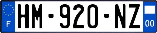 HM-920-NZ
