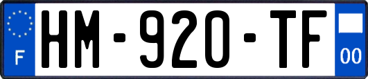 HM-920-TF
