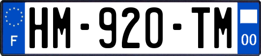 HM-920-TM