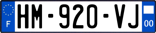 HM-920-VJ