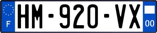 HM-920-VX