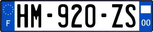 HM-920-ZS