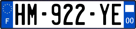 HM-922-YE