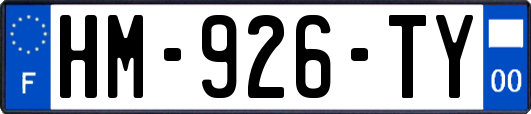 HM-926-TY