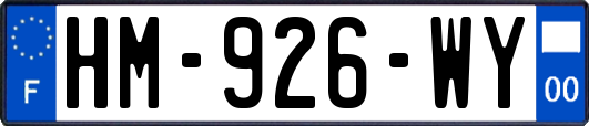HM-926-WY