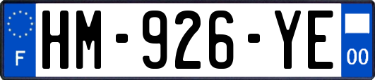 HM-926-YE