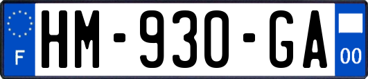 HM-930-GA