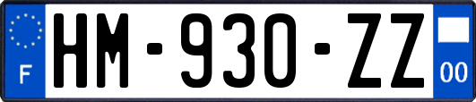 HM-930-ZZ