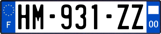 HM-931-ZZ