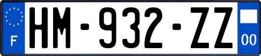 HM-932-ZZ