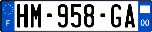 HM-958-GA