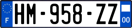 HM-958-ZZ