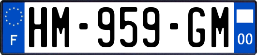 HM-959-GM