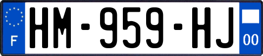 HM-959-HJ