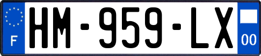 HM-959-LX