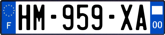 HM-959-XA