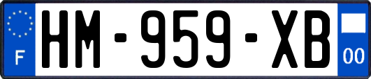 HM-959-XB