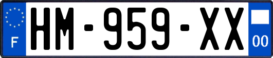 HM-959-XX
