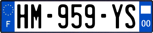 HM-959-YS