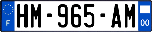 HM-965-AM