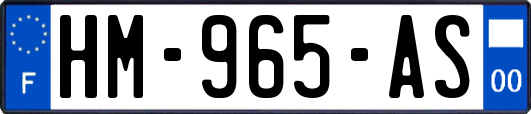 HM-965-AS