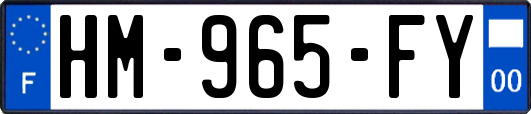 HM-965-FY