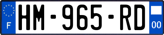 HM-965-RD