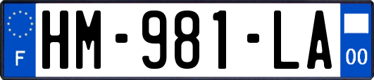 HM-981-LA