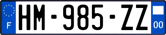 HM-985-ZZ