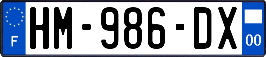 HM-986-DX