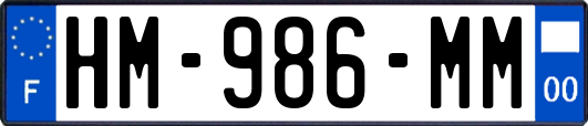 HM-986-MM