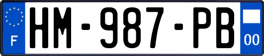 HM-987-PB