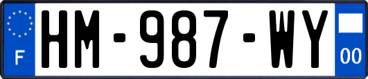 HM-987-WY