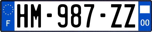 HM-987-ZZ