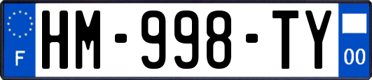 HM-998-TY