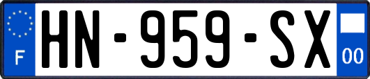 HN-959-SX