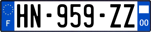 HN-959-ZZ