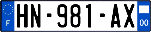 HN-981-AX
