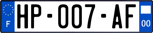 HP-007-AF