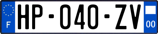 HP-040-ZV